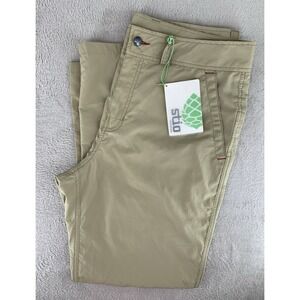 Stio Pants Men 36x29 Beige Performance Hiking Fishing Gorpcore Lightweight NEW